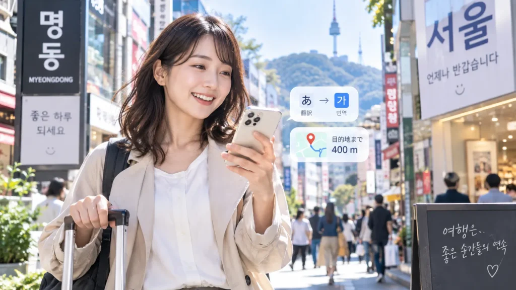 韓国旅行は日本語しか話せなくても大丈夫？翻訳アプリ・日本語サポートの使い方