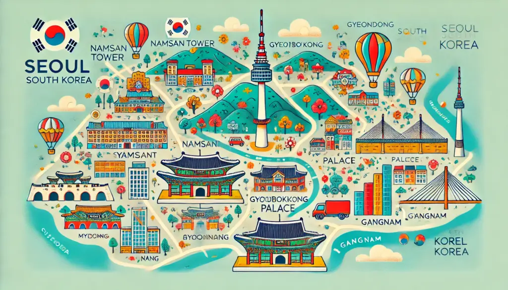ソウル観光の味方!日本語表記でわかりやすい韓国地図と便利アプリまとめ | 韓国旅行ガイド.com|観光・グルメ・ホテル情報まとめ