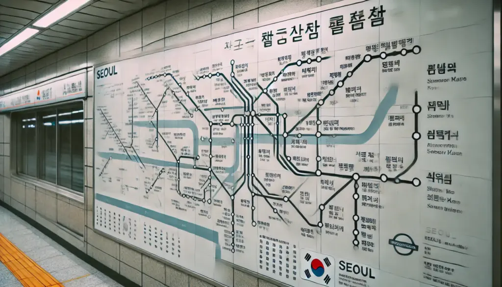 見やすいソウルの地下鉄路線図情報と便利なアプリまとめ
