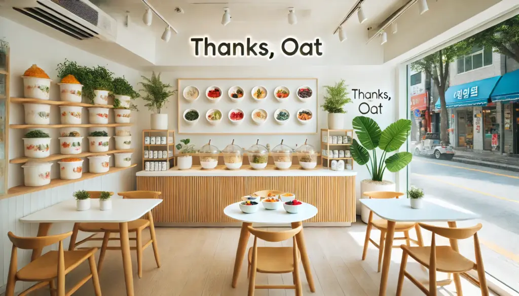 THANKS, OAT 安国店｜流行りのグリークヨーグルトが味わえる