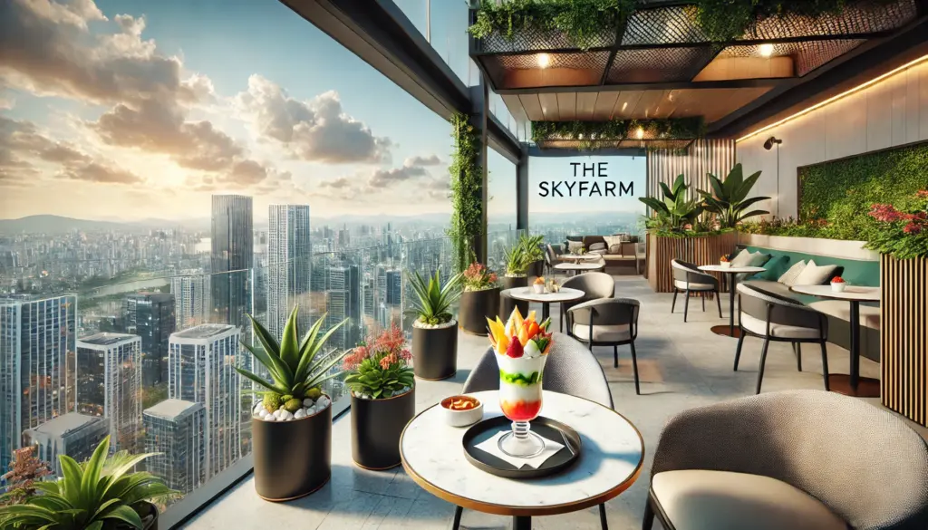 the SKYFARM｜インスタ映えするソウルのおしゃれカフェ