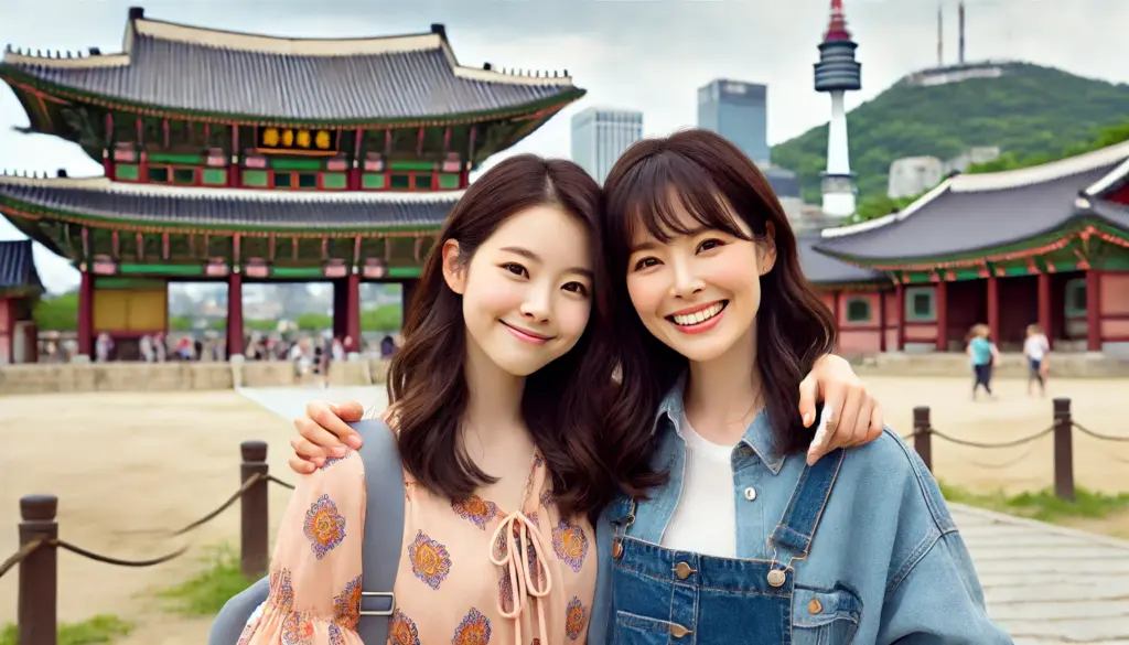 母娘の韓国旅について