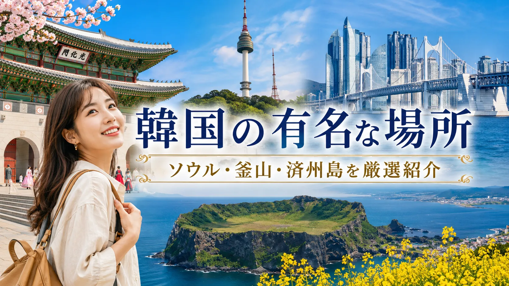 韓国の有名な場所はどこ？ソウル・釜山・済州島の定番観光地を厳選